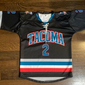 Vintage Tacoma Rockets Youth Hockey Jersey YM Smith RARE!